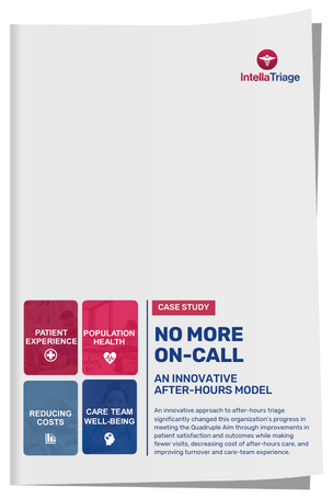 No More On-Call Case Study | IntellaTriage